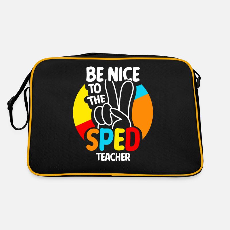 Soyez gentil avec l’éducation spécialisée accélérée des enseignants Sac Retro