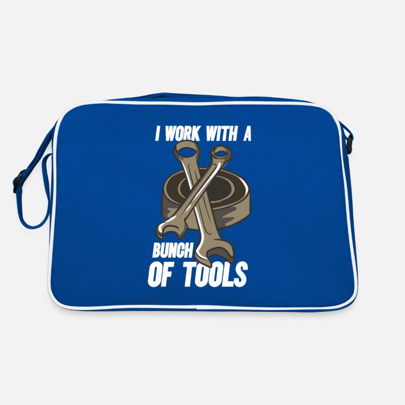 Je travaille avec un tas d’outils Automechani Sac Retro