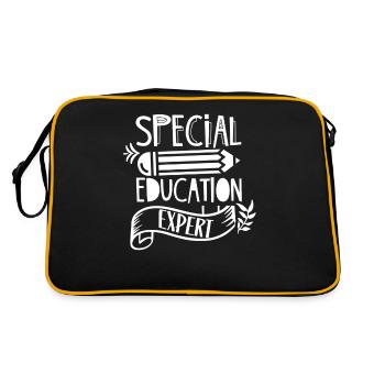 Enseignant expert en éducation de l’enfance en difficulté Enseignant en éducation de l’enfance en difficulté - Sac Retro - noir/or - Dos