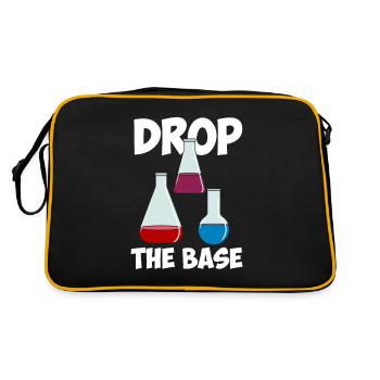 Drop The Base Science - Retro Bag - black/gold - Back