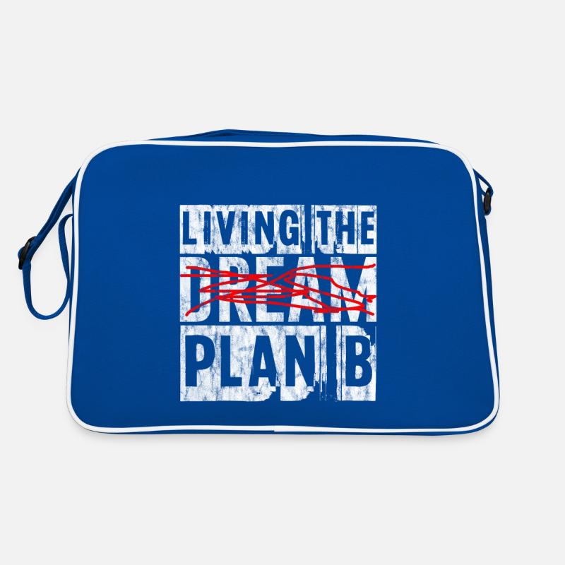 Living The Plan B 4 Retro Tasche
