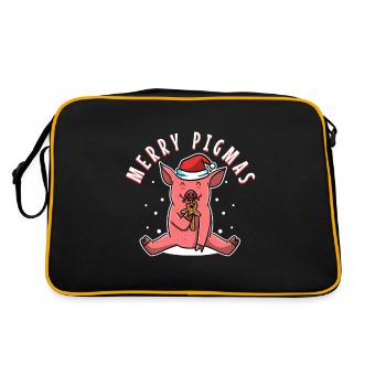 Merry Pigmas - Sac Retro - noir/or - Dos