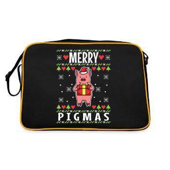 Merry Pigmas - Sac Retro - noir/or - Dos