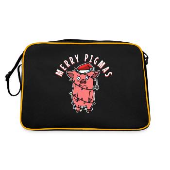 Merry Pigmas - Sac Retro - noir/or - Dos