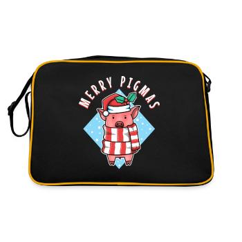 Merry Pigmas - Sac Retro - noir/or - Dos