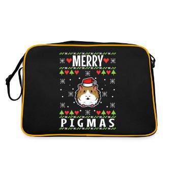 Merry Pigmas - Sac Retro - noir/or - Dos