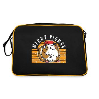 Merry Pigmas - Sac Retro - noir/or - Dos