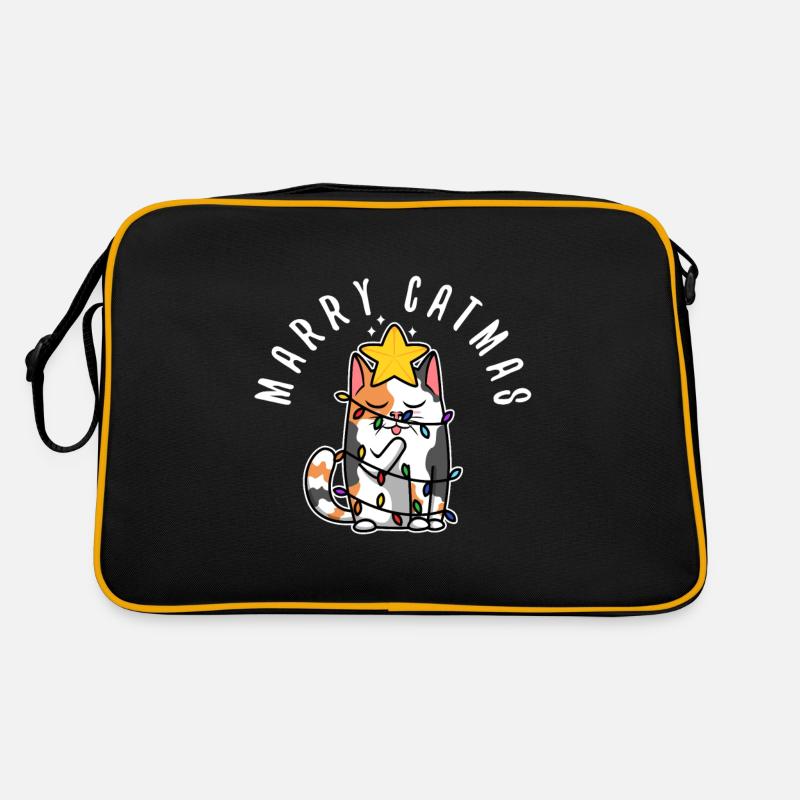 Joyeux catmas Sac Retro