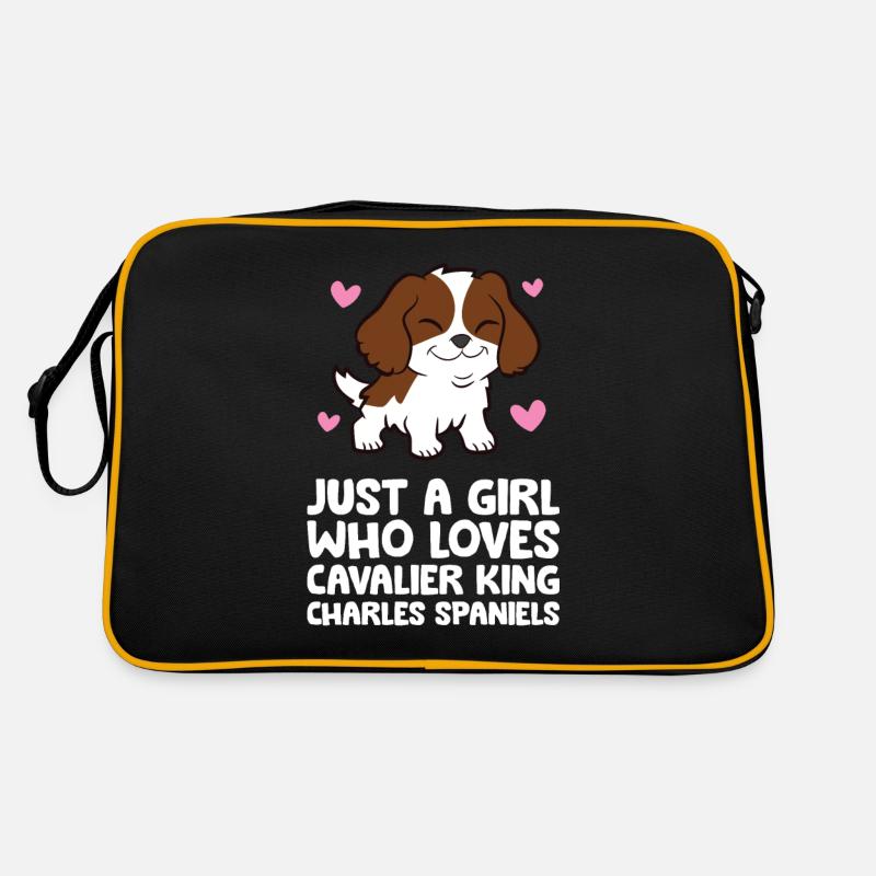 Une seule fille, le Cavalier King Charles Sac Retro