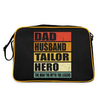 Père Mari Schneider Held - Sac Retro - noir/or - Dos
