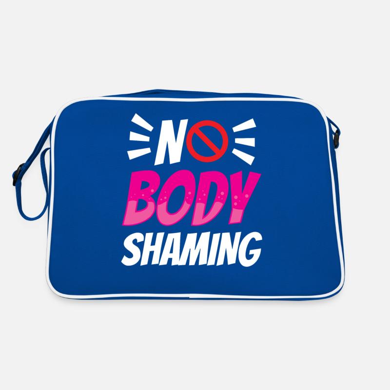 Pas de honte corporelle Ennuyeux Arrêter la honte corporelle Sac Retro