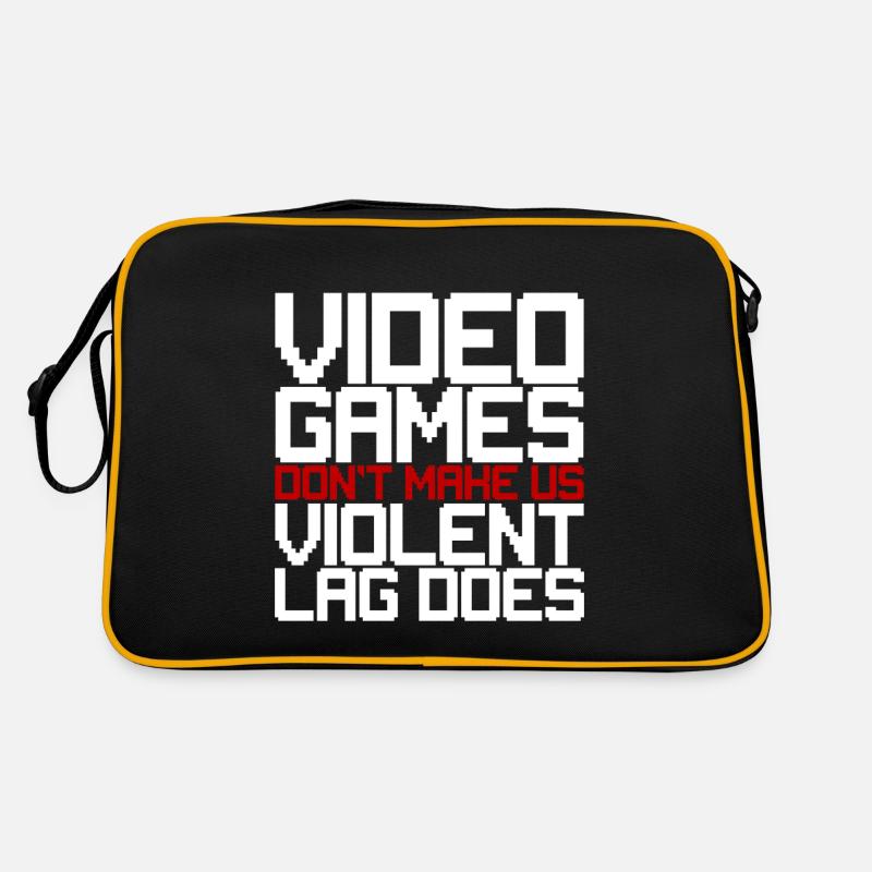 Video Games Don't Make Us Violent, Lag Does 3 Retro Bag