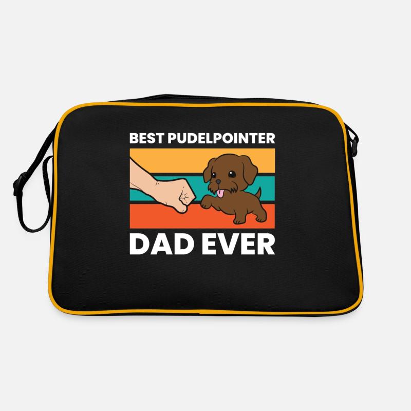 Best Pudelpointer Dad Ever Retro Bag