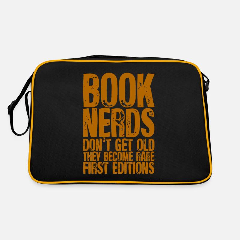 Les nerds du livre ils deviennent rares Premières éditions 2 Sac Retro