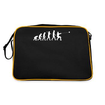 Hammer throw - Retro Bag - black/gold - Back