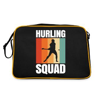 Schleudern Hurling - Retro Bag - black/gold - Back
