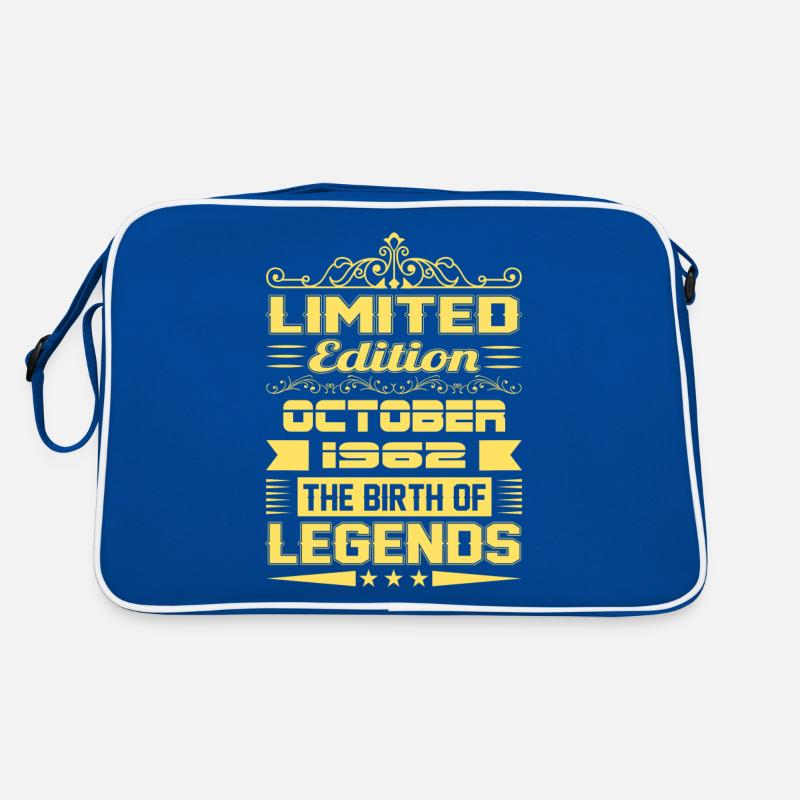 October 1962 - 60th birthday gift. Legend. Retro Bag