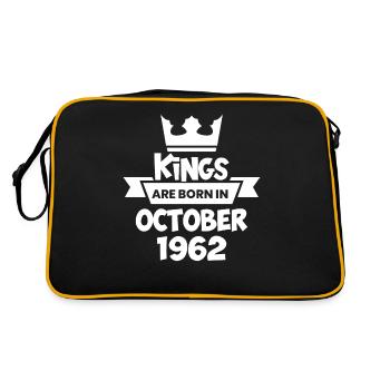 Octobre 1962 - Cadeau du 60e anniversaire. Légende. - Sac Retro - noir/or - Dos