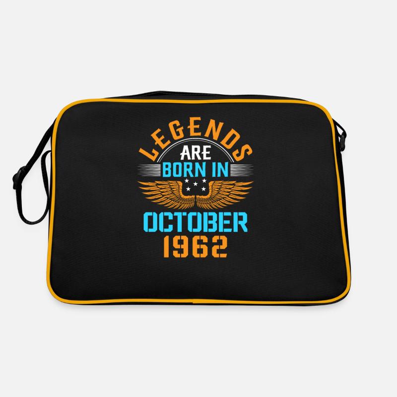 October 1962 - 60th birthday gift. Legend. Retro Bag