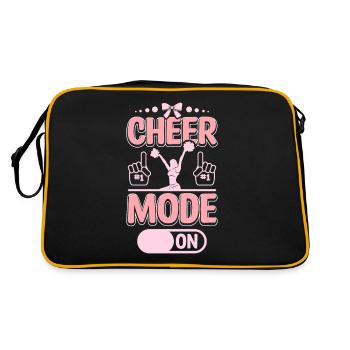 Cheerleader Cheer mode on - Retro Bag - black/gold - Back