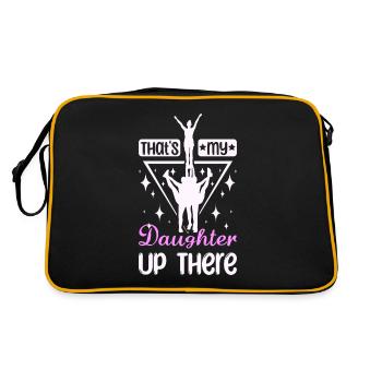 That's my cheer daughter up there - Retro Bag - black/gold - Back