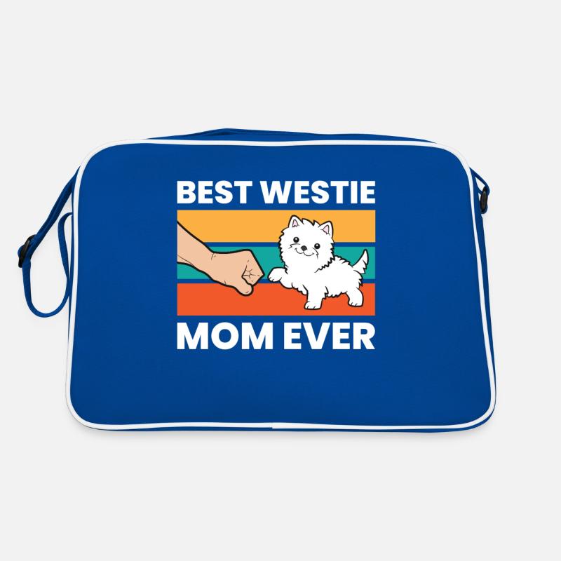 Meilleure maman Westie de tous les temps Sac Retro