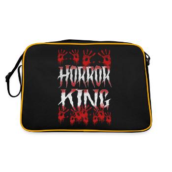 Horror King Effrayant Halloween Film d'horreur - Sac Retro - noir/or - Dos