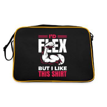 I would bend, but I like this design - Retro Bag - black/gold - Back
