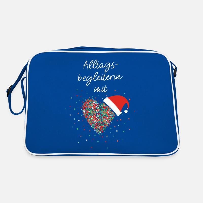 Alltagsbegleiterin Sozialer Beruf Heiligabend Retro Tasche