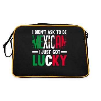 Mexique Origine mexicaine - Sac Retro - noir/or - Dos
