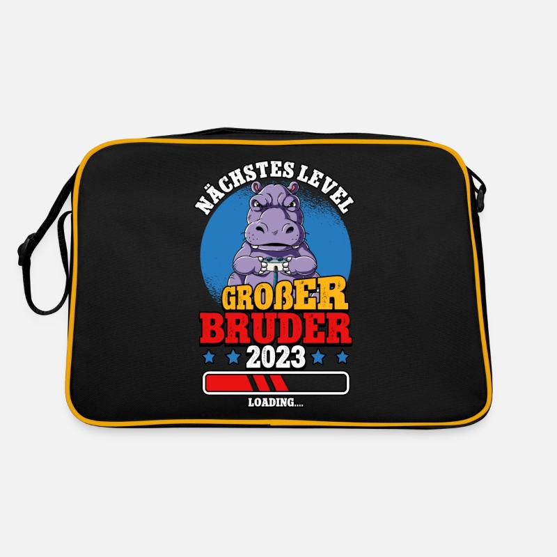 Nächstes Level Großer Bruder 2023 Retro Tasche
