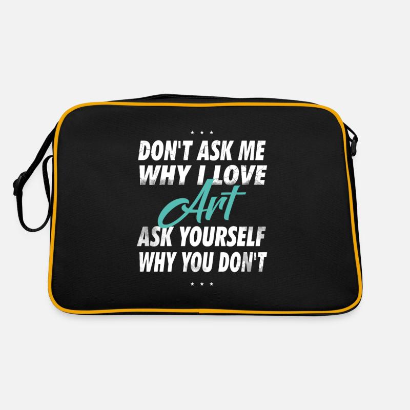 Ne me demandez pas pourquoi j’aime l’art Sac Retro