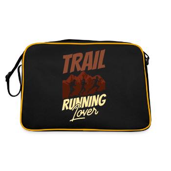 Amateurs de Trail Running Course de Trail Running - Sac Retro - noir/or - Dos