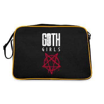 Goth Lolita Goth Girls - Retro Bag - black/gold - Back