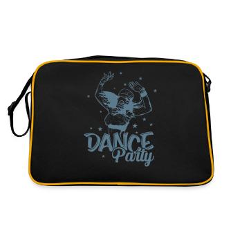 Dance Party Celebrations Dance Music Friends - Retro Bag - black/gold - Back