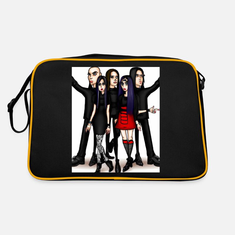 Corporate Goth Gothic Clique Friends Retro Bag