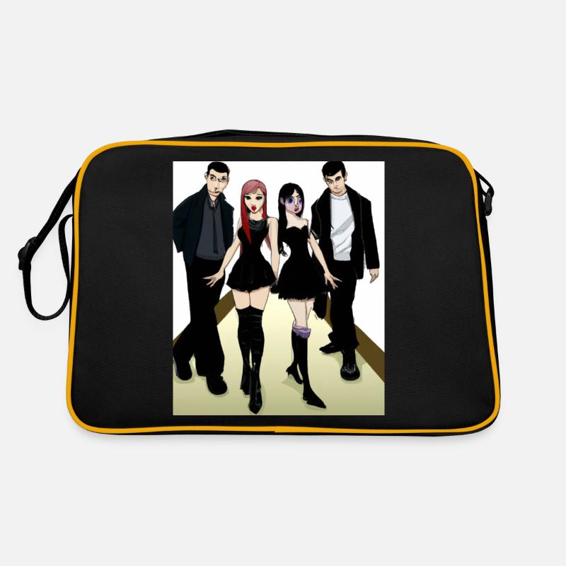 Corporate Goth Gothic Clique Freunde Retro Tasche