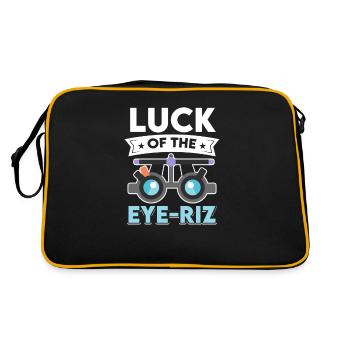 Specialist for eye care - Retro Bag - black/gold - Back