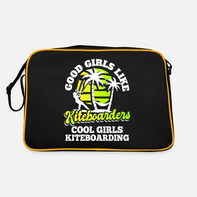 Kiteboarder Kiteboard Retro Tasche