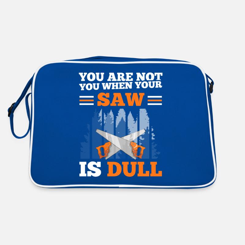 Tronçonneuse Sculpter Bûcheron Arboriste Sac Retro