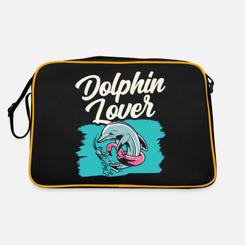 Amoureux des dauphins Dauphins Dauphins Dauphins Sac Retro