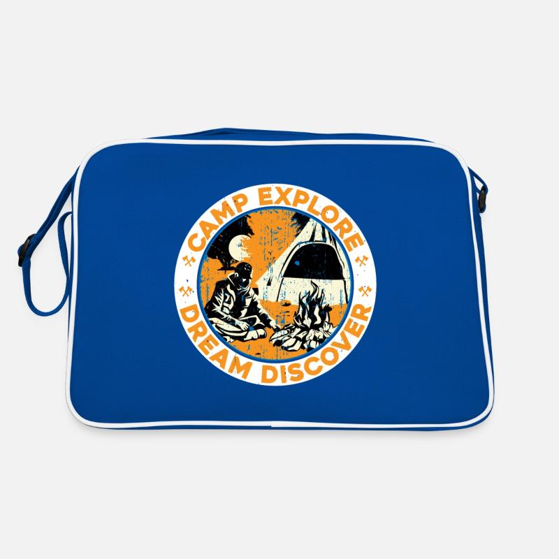 Camp Explore Dream Discover 2 Retro Tasche