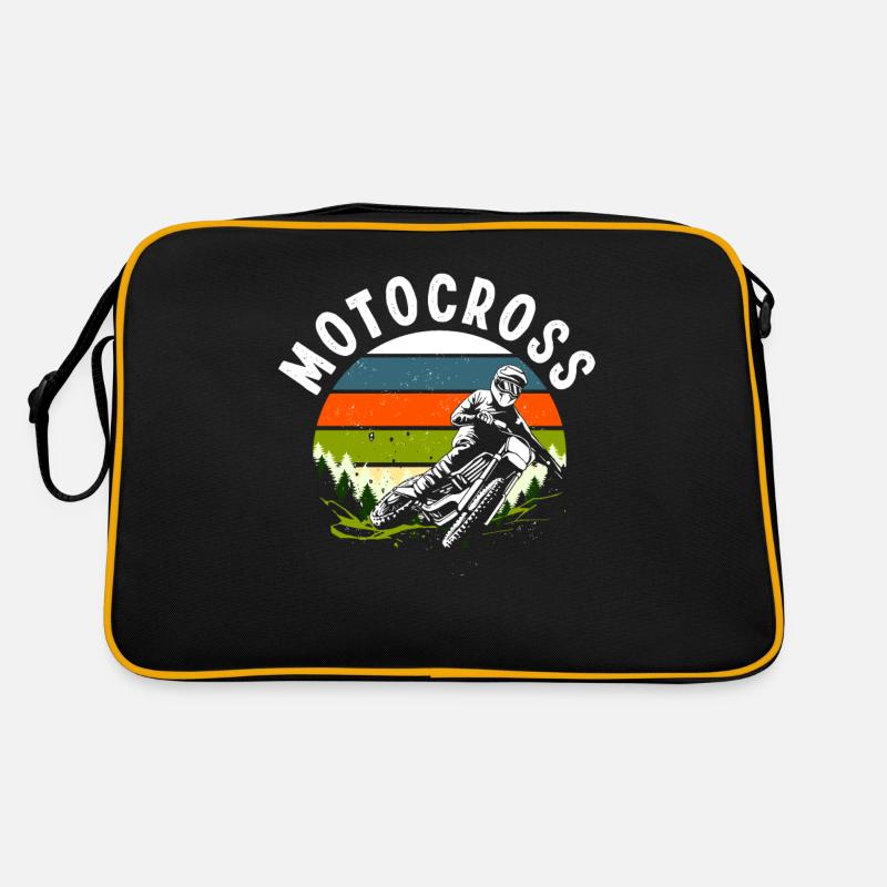 Retro Motocross Retro Tasche