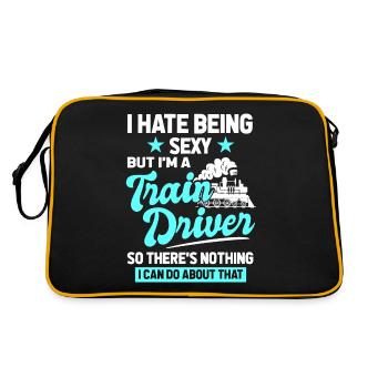 Operator Rail Trainspotting Drivers - Retro Bag - black/gold - Back