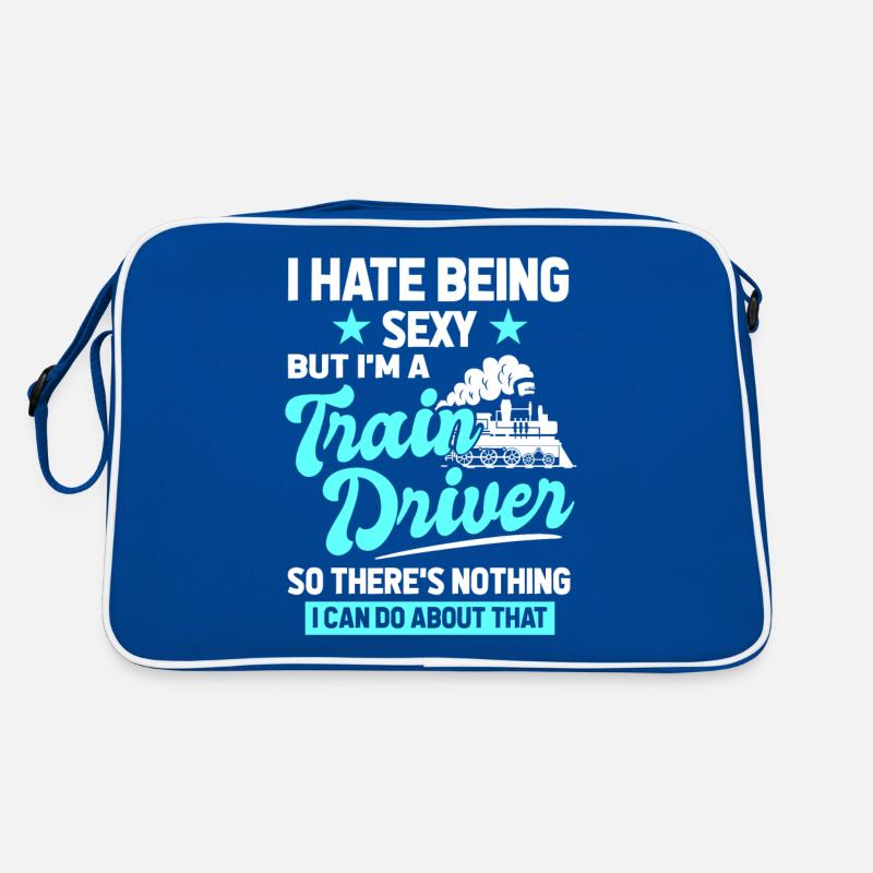 Operator Rail Trainspotting Kraftfahrer Retro Tasche
