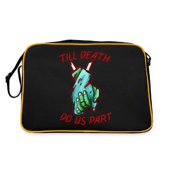 Amants mariés Tikk Death Do Us Apart Zombie - Sac Retro - noir/or - Dos