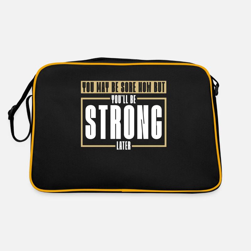 Kickboxing Vous pouvez être douloureux Kickboxer Combat de boxe Sac Retro
