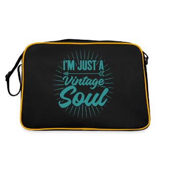 Lovers of Ancient Classical Art - Retro Bag - black/gold - Back