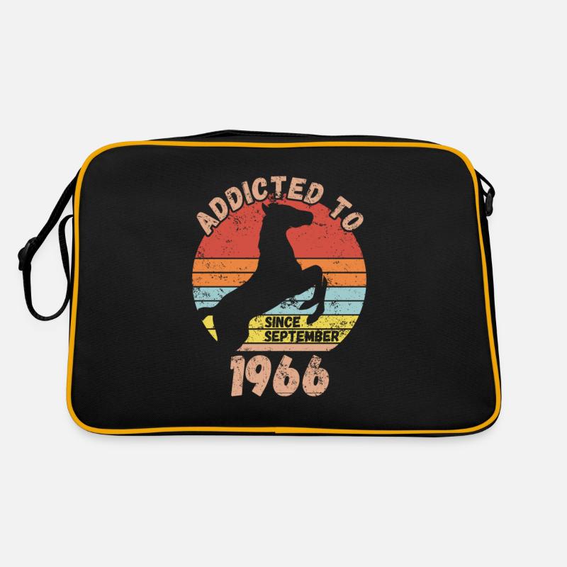 Birthday Horses Riding September 1966 Retro Bag