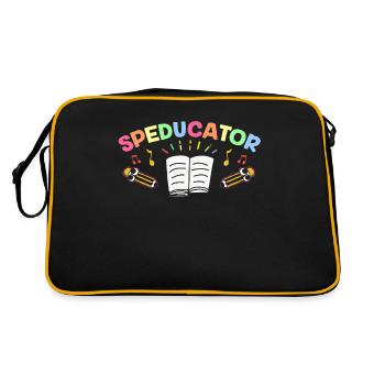 Enseignant spéducateur Éducation de l’enfance en difficulté Éducation de l’enfance en difficulté - Sac Retro - noir/or - Dos